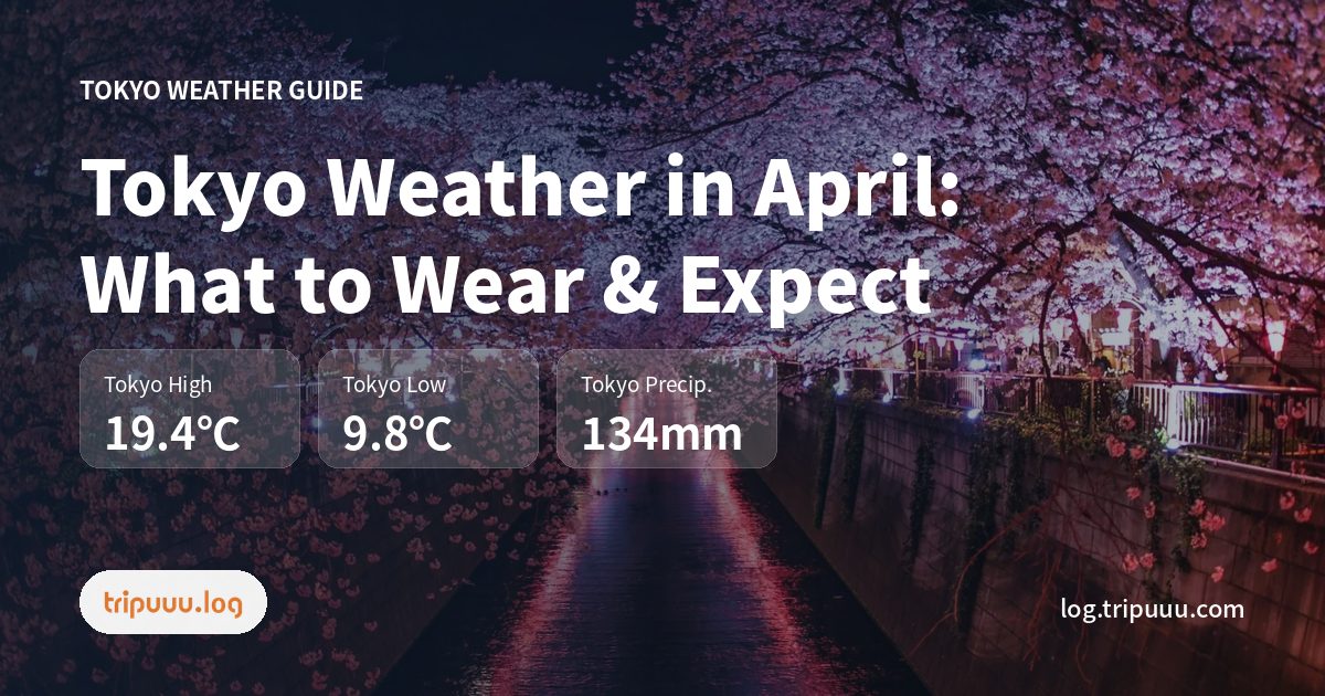 Tokyo Weather in April: Temps, Cherry Blossoms & Golden Week｜tripuuu.log